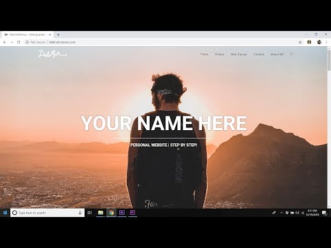 how-to-create-a-personal-portfolio-website-2019