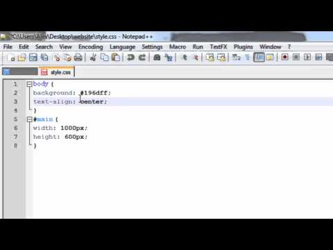 Creating a Website with HTML and CSS From Scratch Tutorial | How to ...